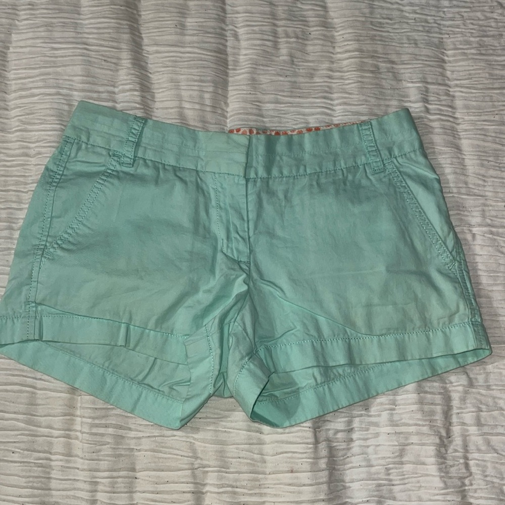 J.Crew Teal 3.5” Classic Chino Shorts